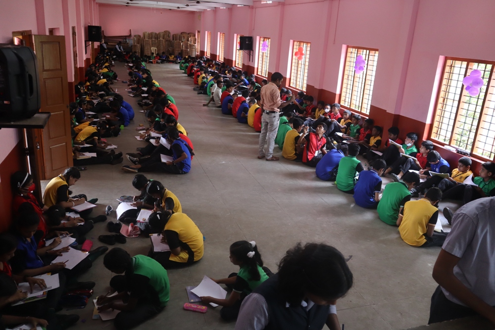 Drawing Competition at HCVS